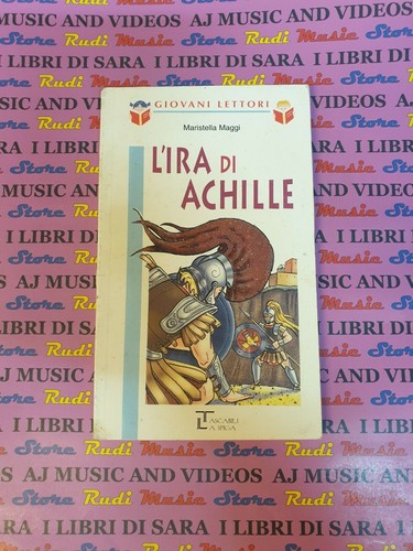 Book libro ira achille - l'ira,